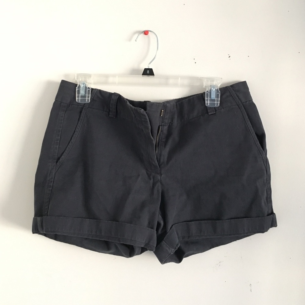 Jcrew broken in boyfriend navy shorts size 6